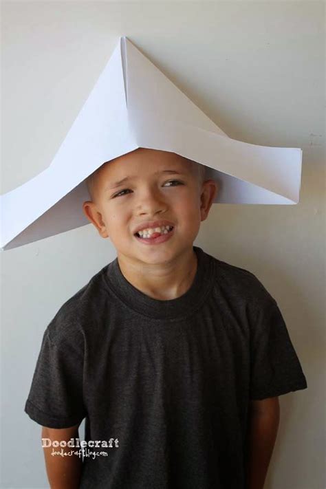 Paper Hat Origami for Columbus Day! | Paper hat, Diy for kids, Kids crafts summertime