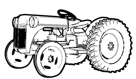 Free Printable Tractor Coloring Pages For Kids