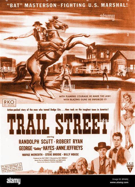 FILM POSTER TRAIL STREET (1947 Stock Photo - Alamy