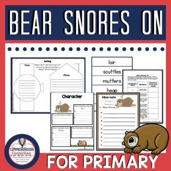 Bear Snores On Activities For Second Grade | Comprehension Connection