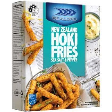 Sealord Fish Fries Nz Hoki Sea Salt & Pepper Reviews - Black Box