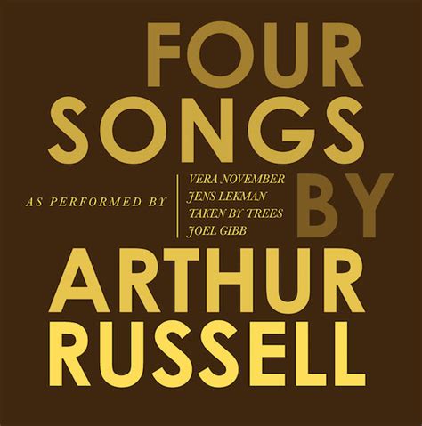 Four Songs by Arthur Russell