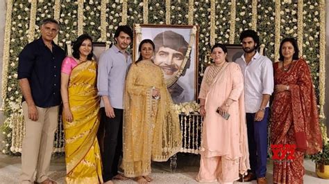 Filmy Time: Mahesh Babu Family Visuals at Super Star Krishna Pedda ...