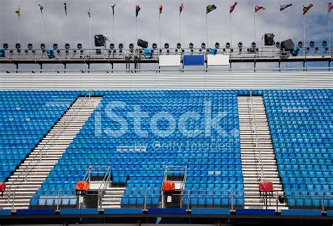 Wide View Of Stand With Stadium Seating Stock Photo | Royalty-Free ...