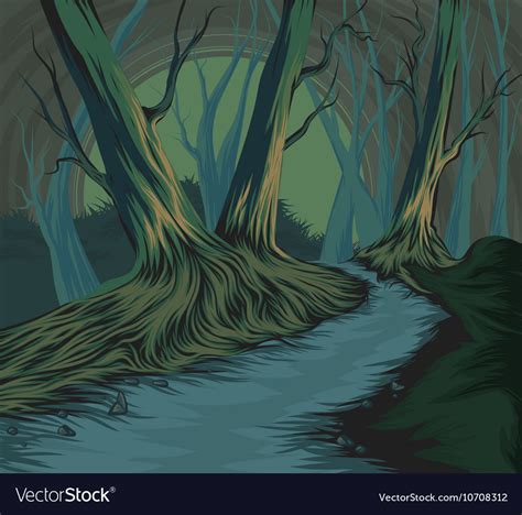 Forest Royalty Free Vector Image - VectorStock