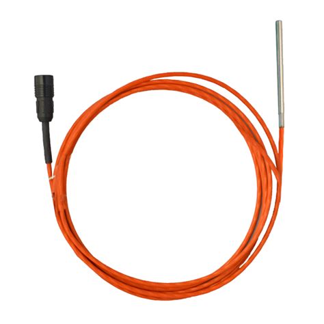 Thermistor probe 100mm x 4mm with 10.0mtrs cable – Temp Logic