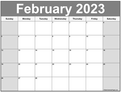 February 2023 calendar | free printable calendars