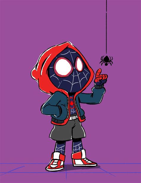 How To Draw Miles Morales Spider Man With Hoodie - Howto Draw