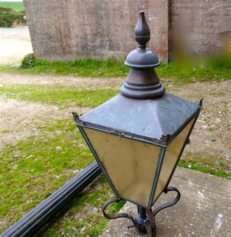 Antiques Atlas - Victorian Cast Iron And Copper Street Lamp Post | Street lamp post, Street lamp ...