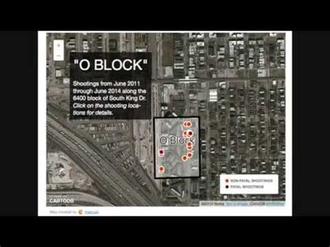 O Block Chicago Map – Interactive Map