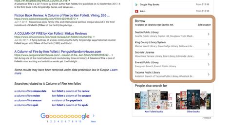 10 Google search tips for book lovers