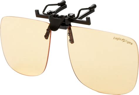 Amazon.com: Eagle Eyes StimuLight ClipOn Sunglasses -Universal Larger Square Lense Low-Light ...