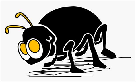 Black Bug Clipart, HD Png Download , Transparent Png Image - PNGitem