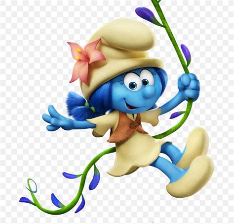 Smurfette SmurfLily Papa Smurf Grouchy Smurf SmurfBlossom, PNG, 685x783px, Smurfette, Ariel ...