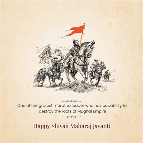 Chhatrapati Shivaji Maharaj Jayanti 2023: Wishes, Images and Quotes to ...