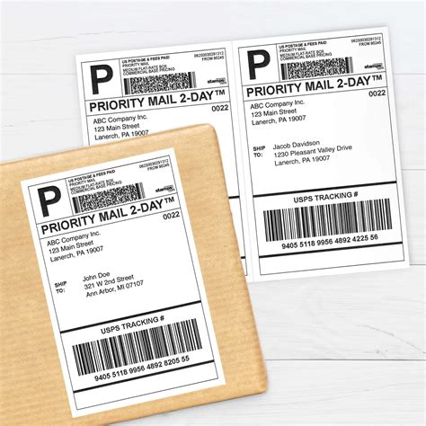 Shipping Labels for Mailing Packages by PrintWorks | Paris Corporation