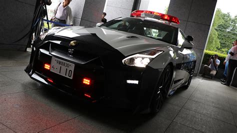 Be afraid of Japan's new Nissan GT-R police car | Top Gear