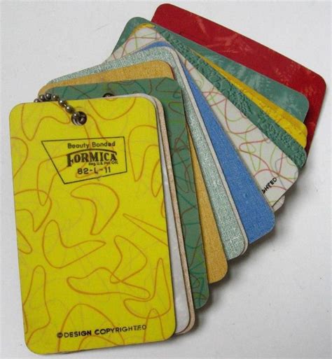 Vintage Formica laminate samples #boomerang #formicalaminate #tbt Formica Laminate, Formica ...