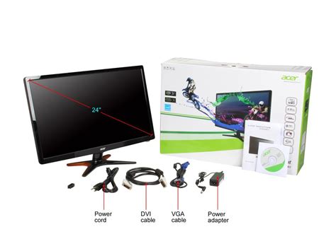 Acer GN246HL 24" Full HD 144Hz Backlit LED Gaming Monitor - Newegg.com