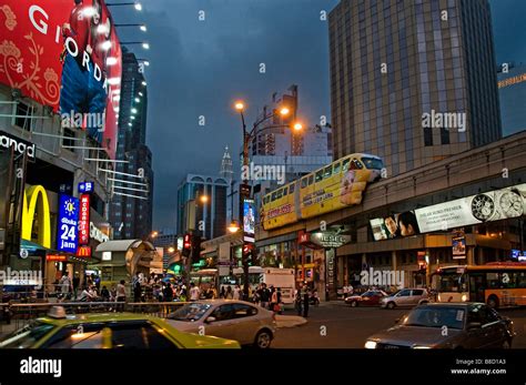 Bintang Walk In Bukit Bintang And Monorail In Kuala Lumpur Malaysia ...