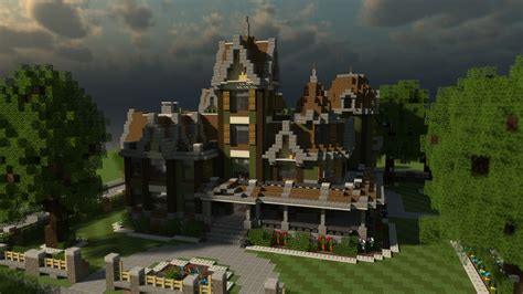 The Anderson Mansion - Early 1900's Victorian Mansion : Minecraft