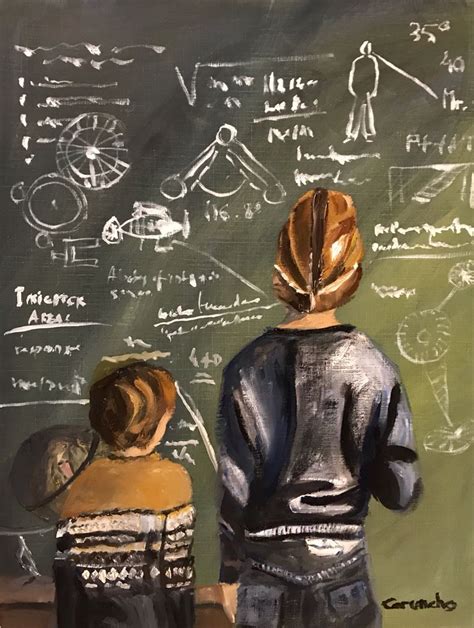 La Clase De Física, Pintura por Mónica Caruncho Fontela | Artmajeur | Clases de física, Obras de ...