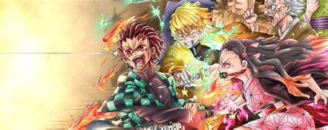 1200x480 Resolution Demon Slayer Kimetsu No Yaiba 2022 1200x480 ...