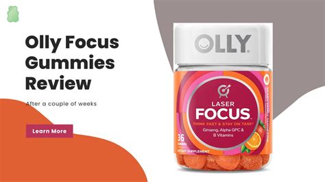 Olly Laser Focus Gummies Review In 2023 (After 3 Months)