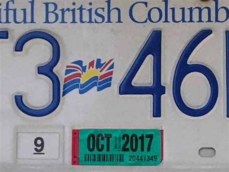 ICBC licence plate decals gone forever as of Sunday - Victoria Times Colonist