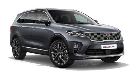 Projeção: Novo Kia Sorento estreia em 2020 com design evolutivo