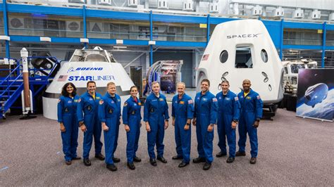 NASA names nine 'American hero' astronauts for SpaceX, Boeing missions ...