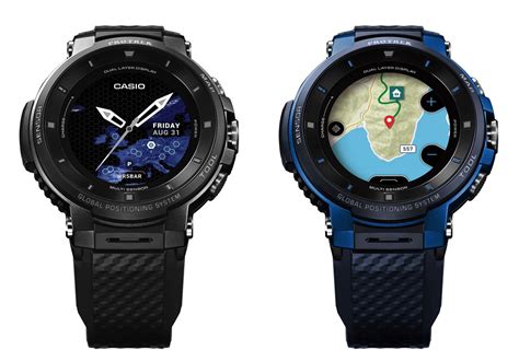 Casio's new smartwatch features offline color maps and GPS tracking ...