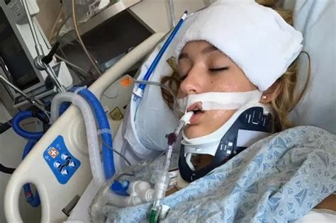 Mum posts harrowing picture of 'lifeless' teen daughter in coma after vodka binge to warn other ...