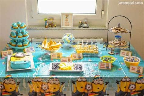 Minion Birthday Party - JavaCupcake