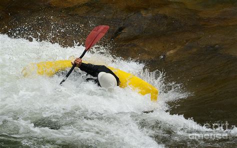 White water rapids kayaking Photograph by Merrimon Crawford - Fine Art America