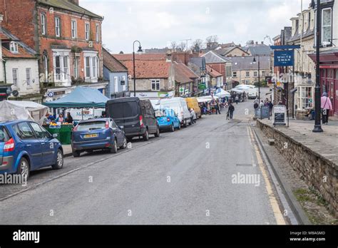 Market day in Pickering,North Yorkshire,England,UK Stock Photo - Alamy