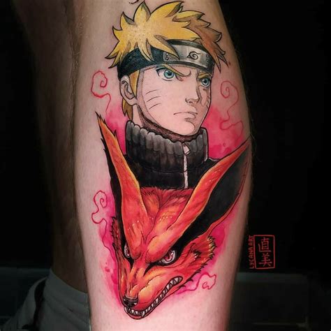 9 Tailed Fox Tattoo Naruto