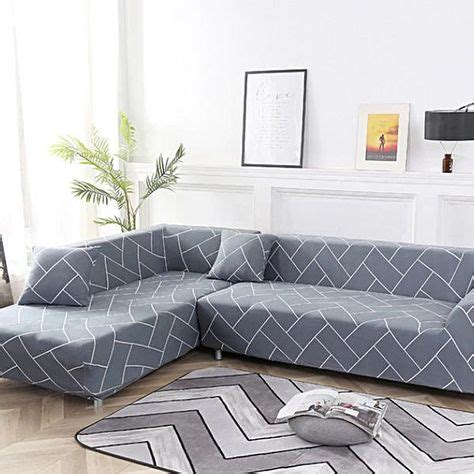 Patterned sectional sofa cover in 2020 | Sectional couch cover, Sectional sofa, Sofa covers