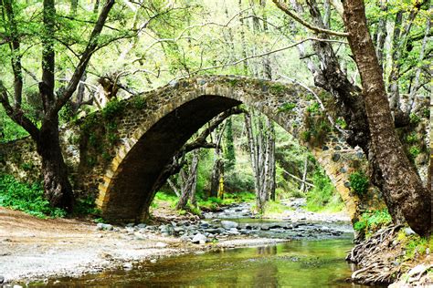 Troodos Mountains in Cyprus - excursion spot, hiking area