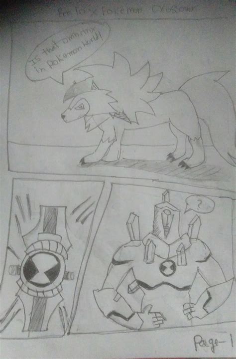 Ben 10 x Pokemon crossover Fan manga by shackjz on DeviantArt