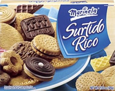 Marinela Surtido Rico Marinela Cookies - 15.03 oz, Nutrition ...