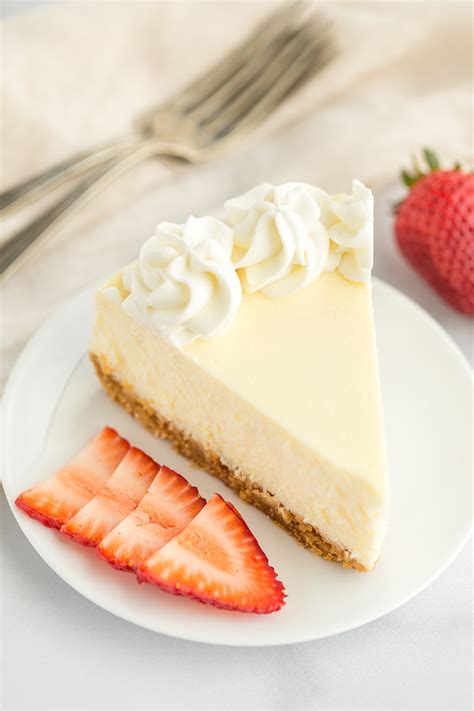 Classic Cheesecake Recipe - Live Well Bake Often