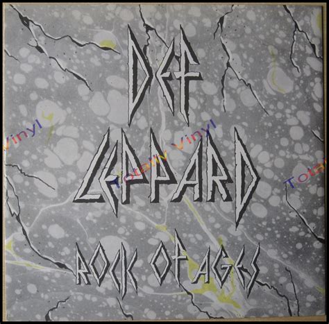 Totally Vinyl Records || Def Leppard - Rock of ages / Action! not words 12 inch Picture Cover