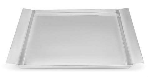 Big Sterling Silver Tray with Handles - Nadav Art By Avi Nadav