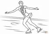 Ice Skating Coloring Pages Free sketch template