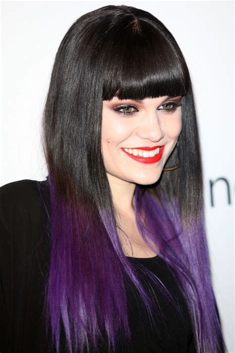 Celebrity Purple Hair Photos - Singers, Actresses | Purple hair, Purple ombre hair, Dyed hair purple