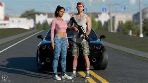 Meet Jason and Lucia. New gta 6 characters. : r/GTA6_NEW