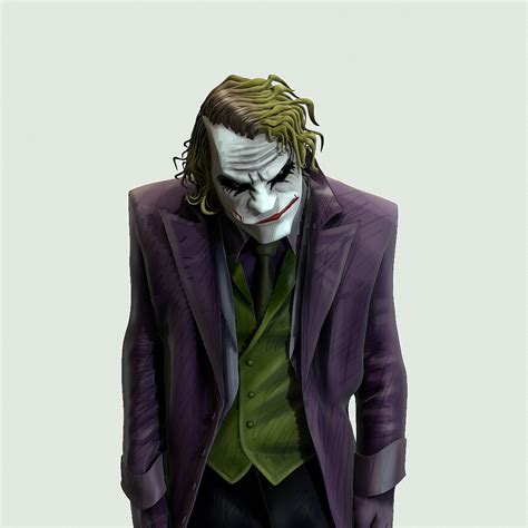 ArtStation - Joker (Dark Knight) fan art