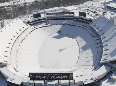 Jennie Cummings Headline: Buffalo Bills Stadium Snow