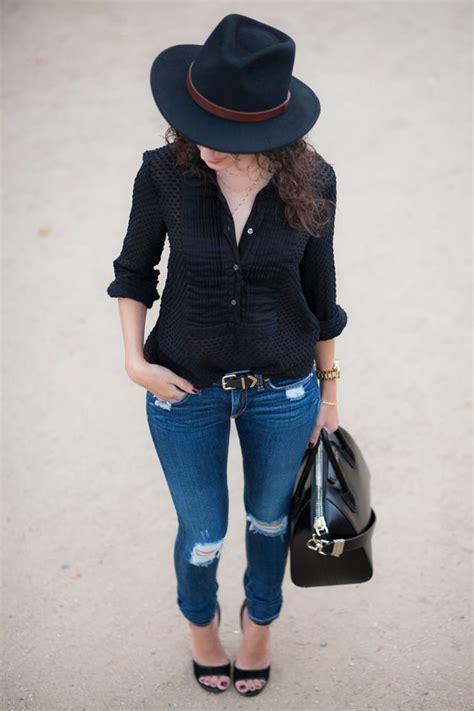 Black Fedora - Finding The Right Hat | Alterations Needed | Outfits with hats, Fedora outfit ...